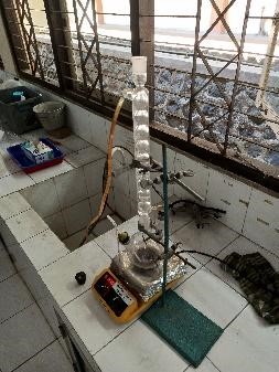 Gambar 1. Proses pembuatan silika